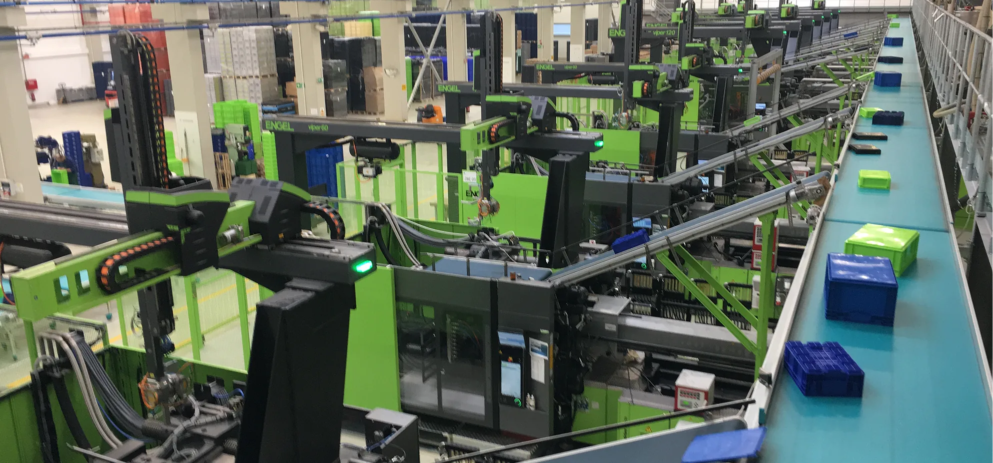 Injection moulding machines